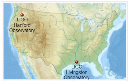 LIGO obszervatriumok