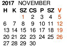 2017 - november