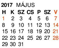 2017 - május