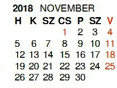 2018 - november