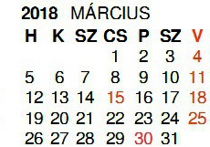 2018- március